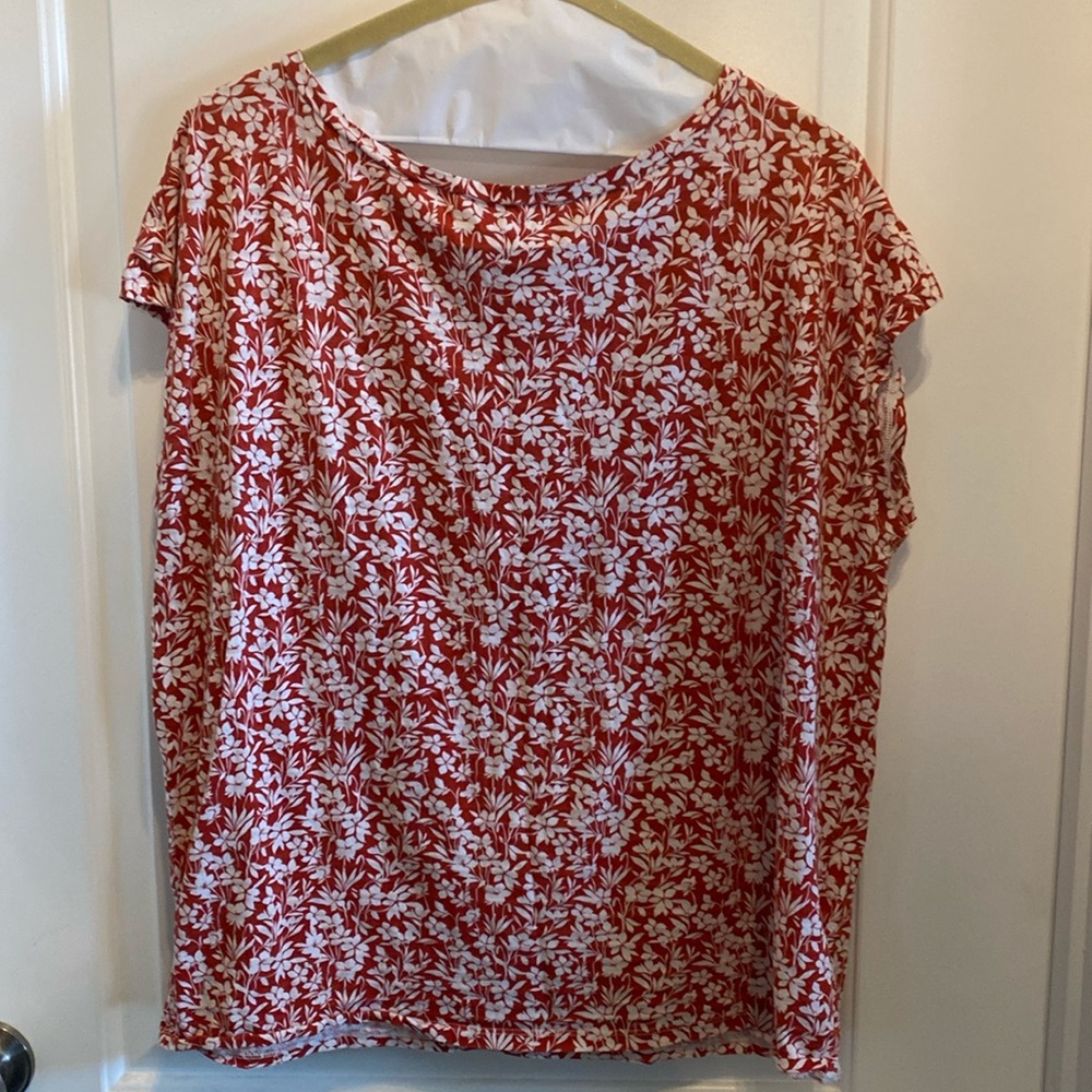 Lauren floral knit top